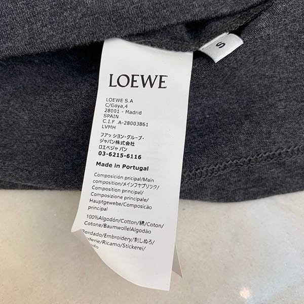 ☆超人気☆ロエベ コピー アナグラム フラワー 半袖 Tシャツ low13210